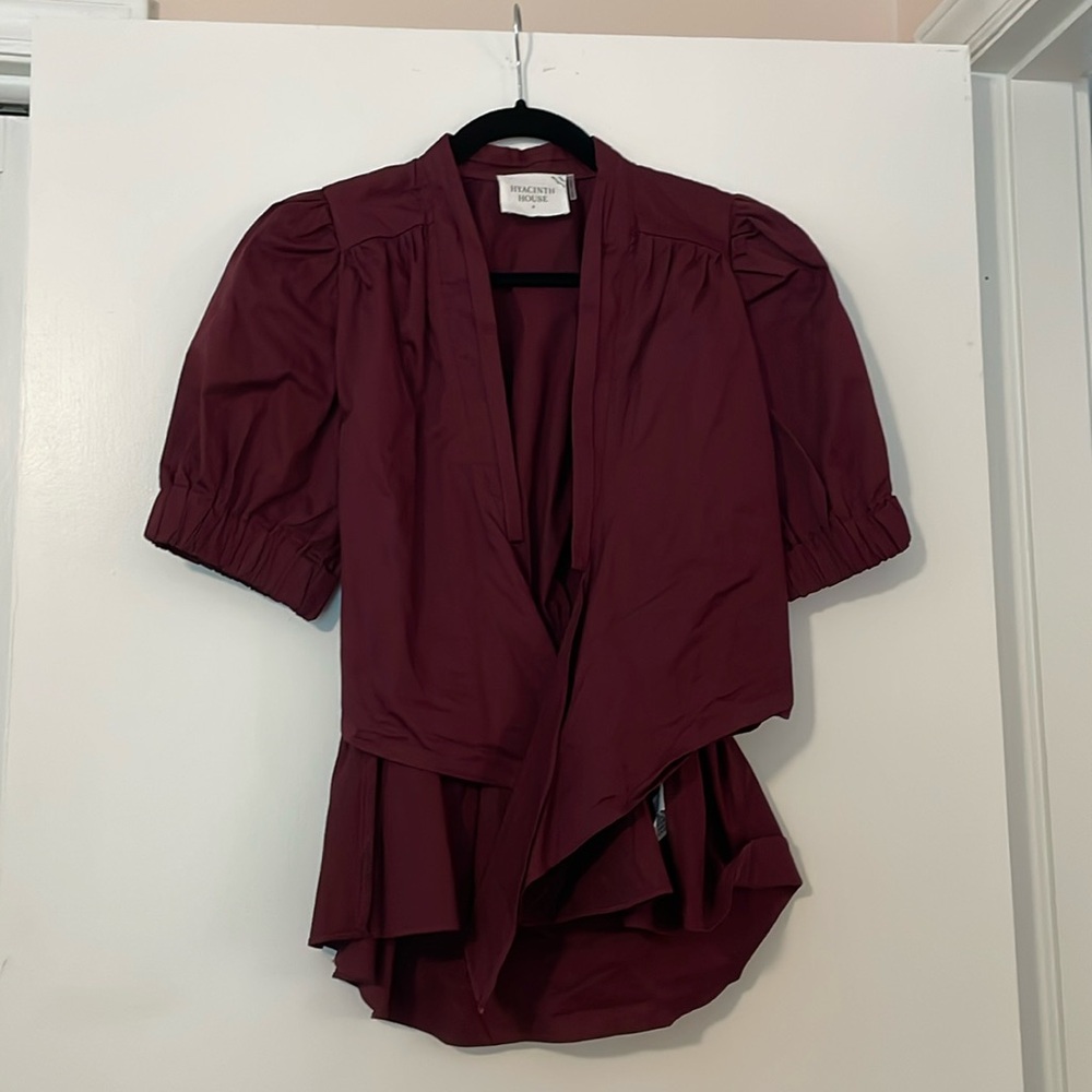 Burgundy Top from Hyacinth House